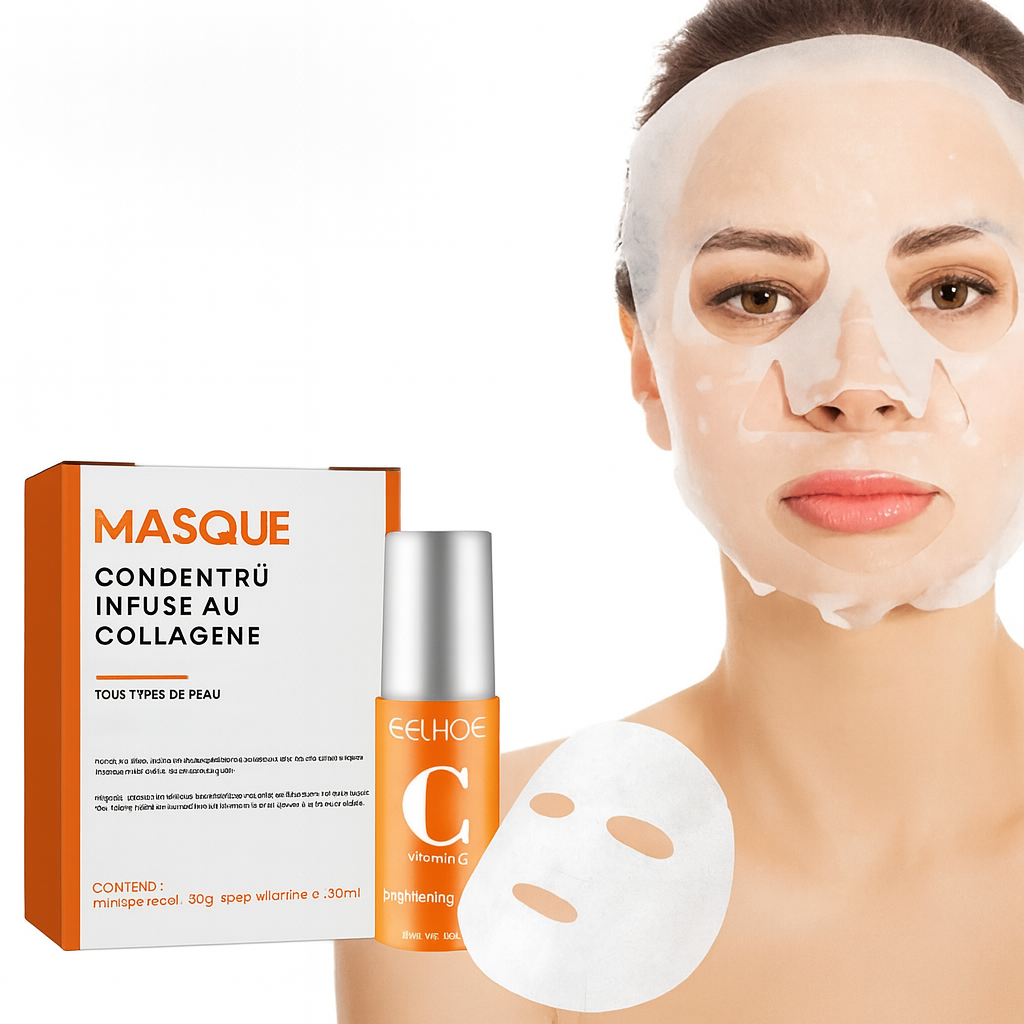 Masque Visage au Collagène – Solution Complète pour une Peau Radieuse